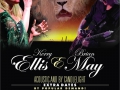 Brian May i Kerry Ellis plakat Born Free Tour